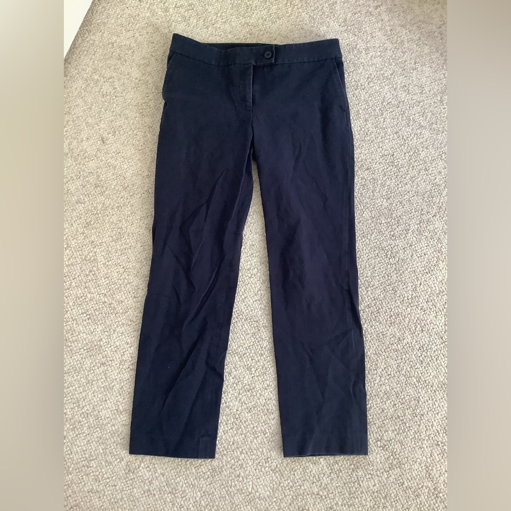 Jones New York Navy Dress Pants Stretch 6 - Picture 1 of 6
